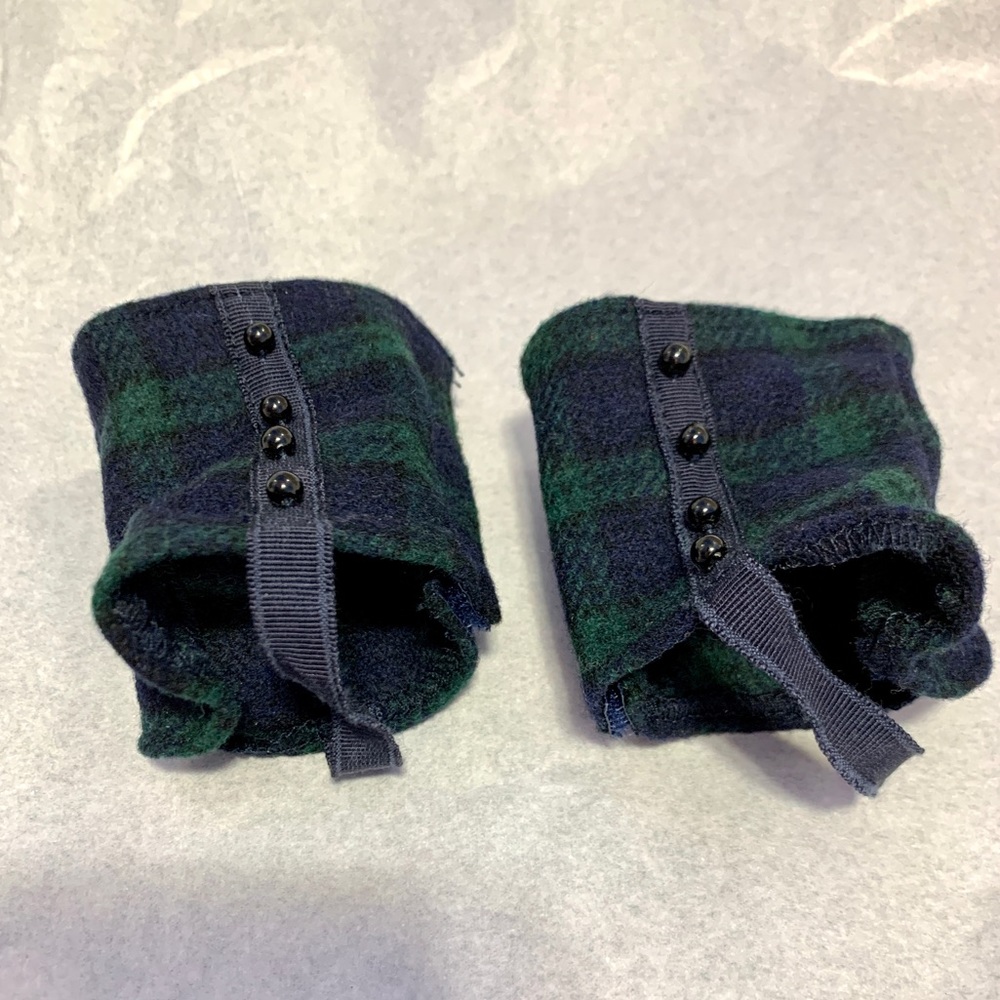 Samantha’s 👛 Plaid Winter Gaiters - Retired Pleasant Company American Girl